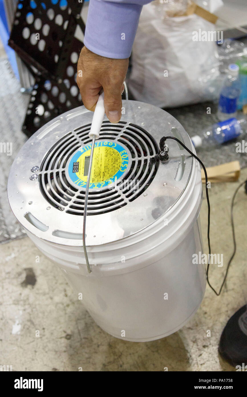 cooling bucket fan
