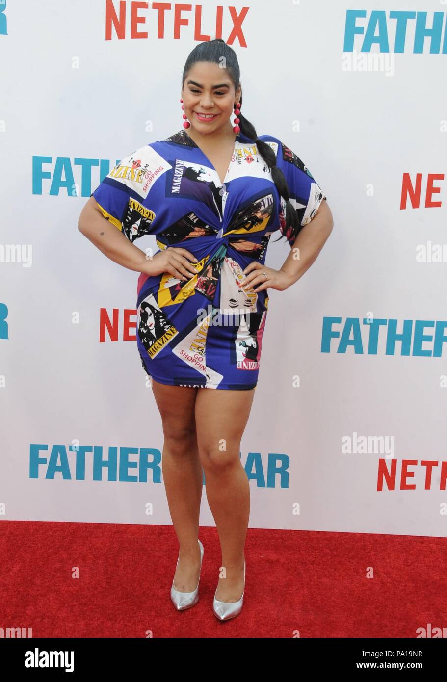 Los Angeles, CA, USA. 19th July, 2018. Jessica Marie Garcia at arrivals