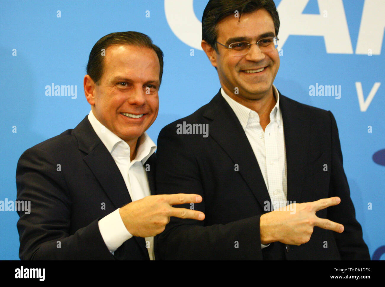 Sao Paulo Sp 20 07 2018 Joao Doria Anuncia Seu Vice Ao Governo Sp The Psdb Pre Candidate To The State Government Of Sao Paulo Joao Doria Announces On Friday 20 That His