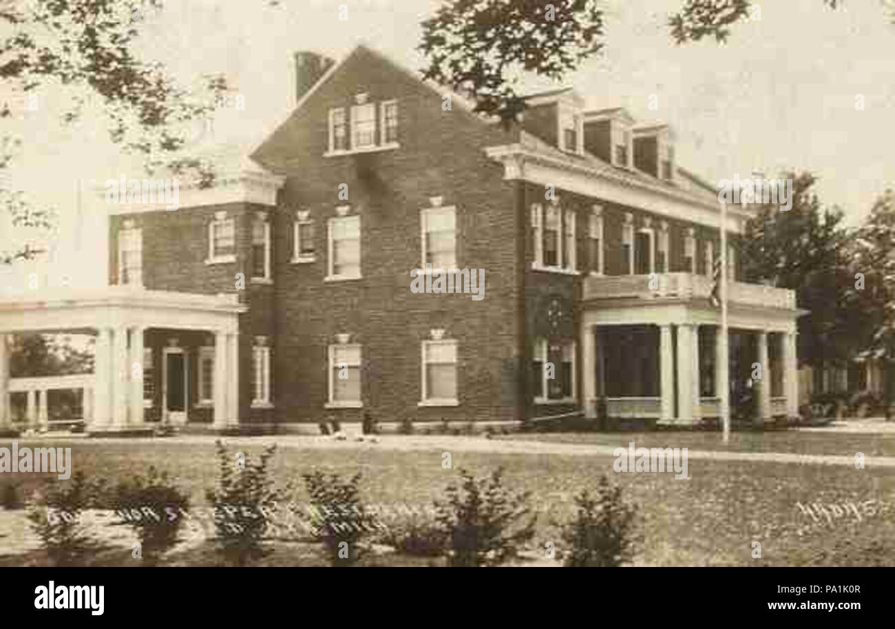 . English Albert E. Sleeper House, Bad Axe MI c. 1919 This is an image
