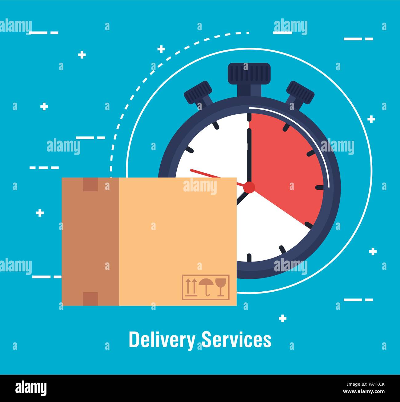 box delivery service icon Stock Vector Image & Art - Alamy