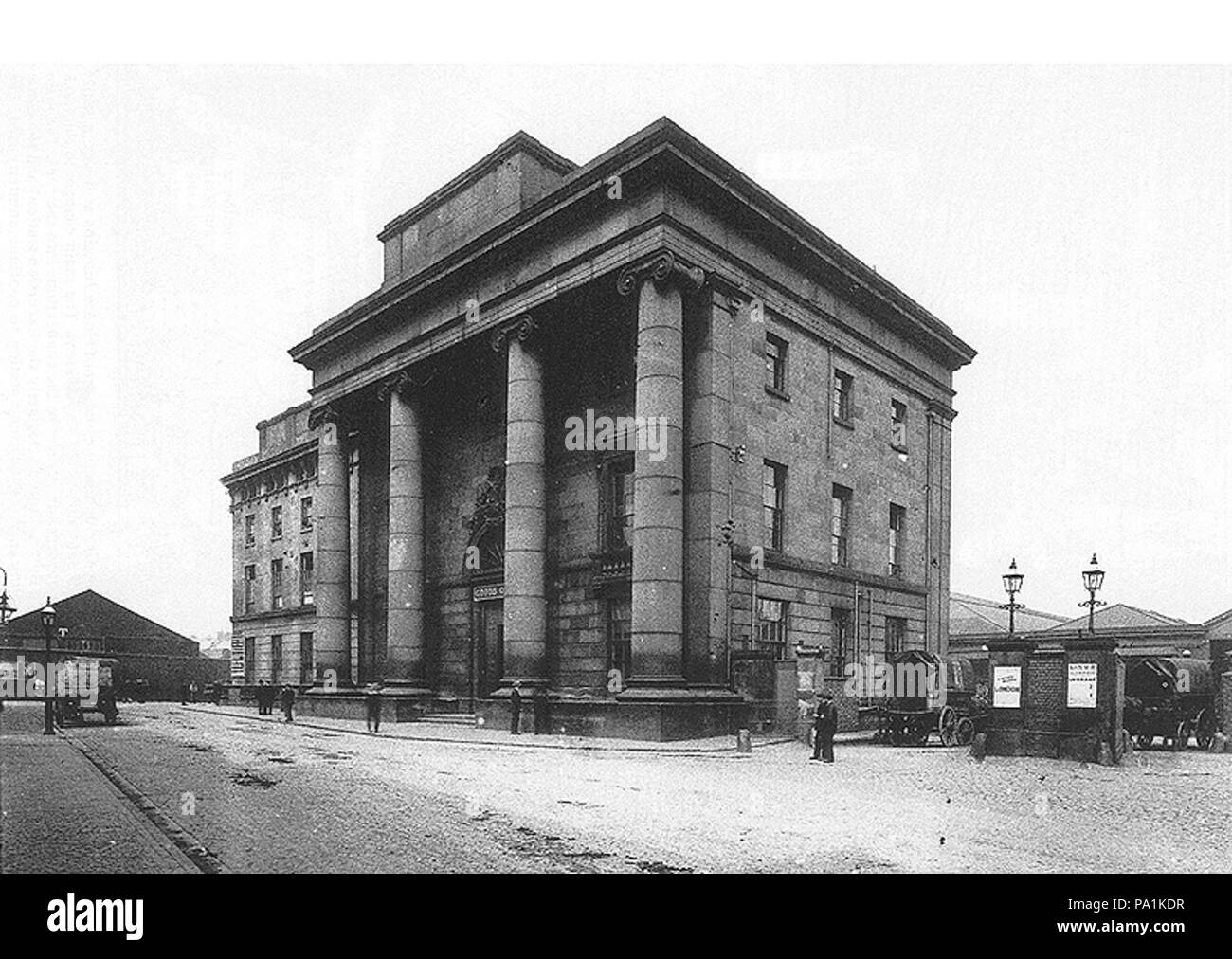 . English: Photograph of Curzon Street Station, Birmingham, c.1913. circa 1913 361 Curzon Street Station, c.1913 Stock Photo