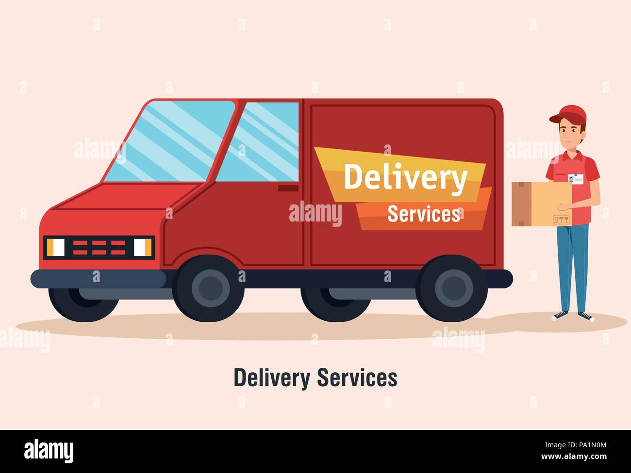 truck delivery service icon Stock Vector Image & Art Alamy