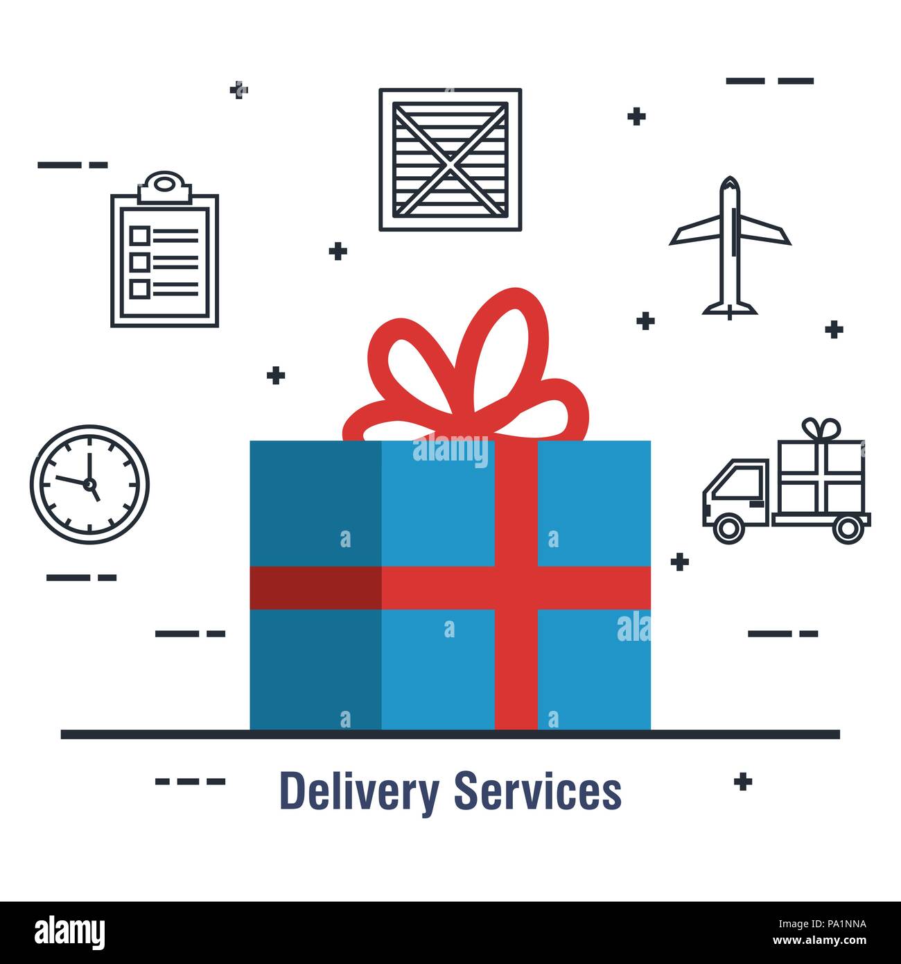 gift delivery service icon Stock Vector Image & Art Alamy
