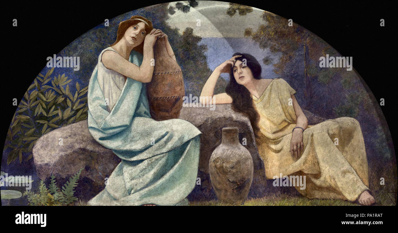 Pearce Charles Sprague Mural Library of Congress Washington Rest