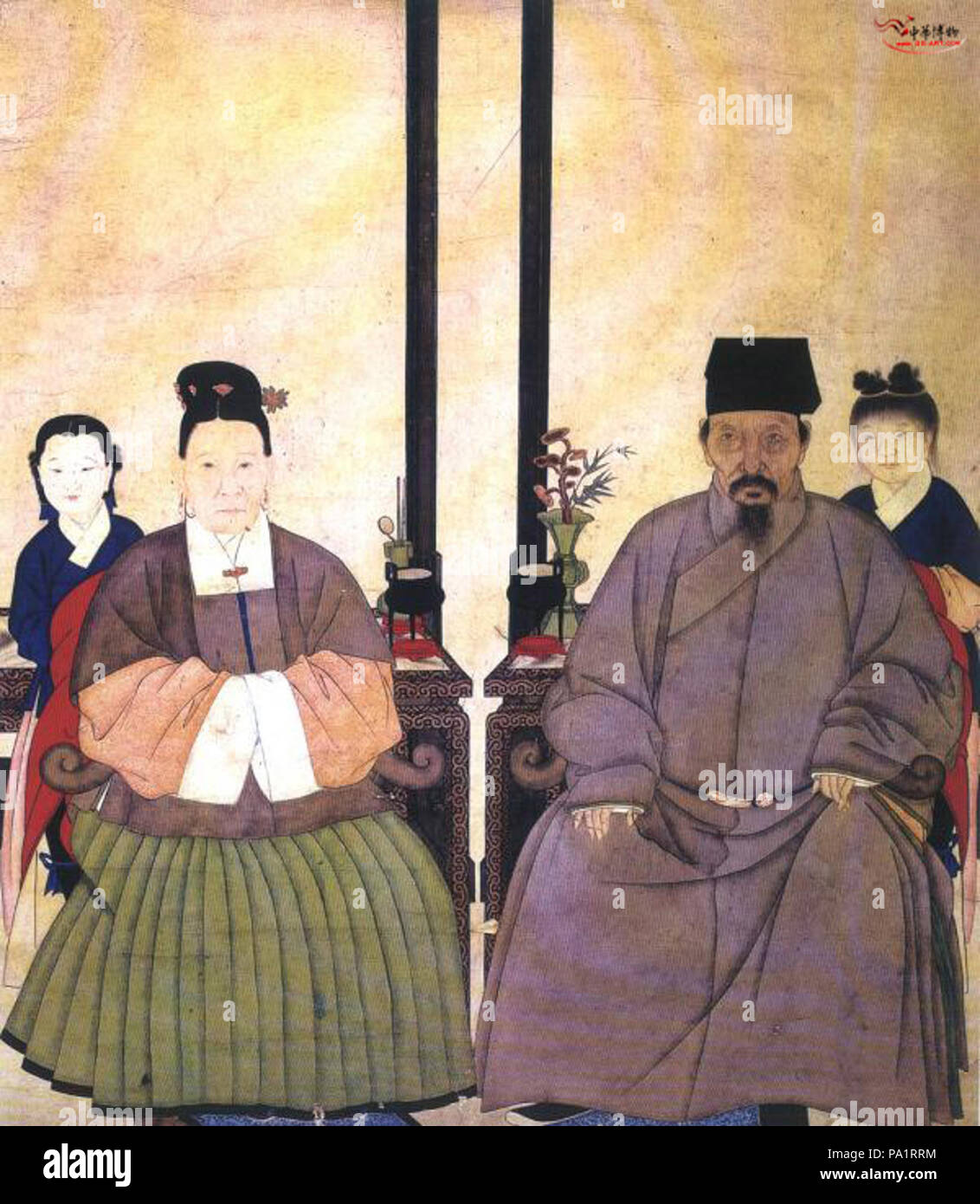 中国美術 粉彩 色絵 人物蝙蝠紋 筆筒 文房四宝 高12.5cm(KY01)