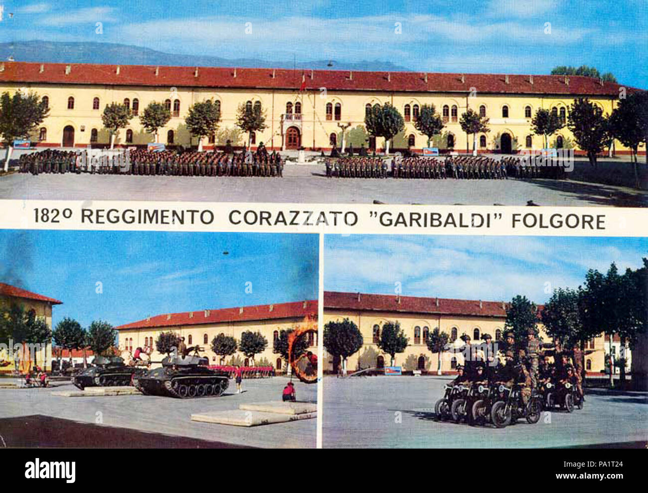 3 182rgt Garibaldi cartolina Stock Photo - Alamy