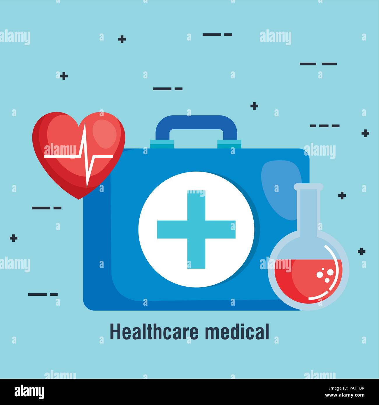 healthcare medical kit icons Stock Vector Image & Art - Alamy