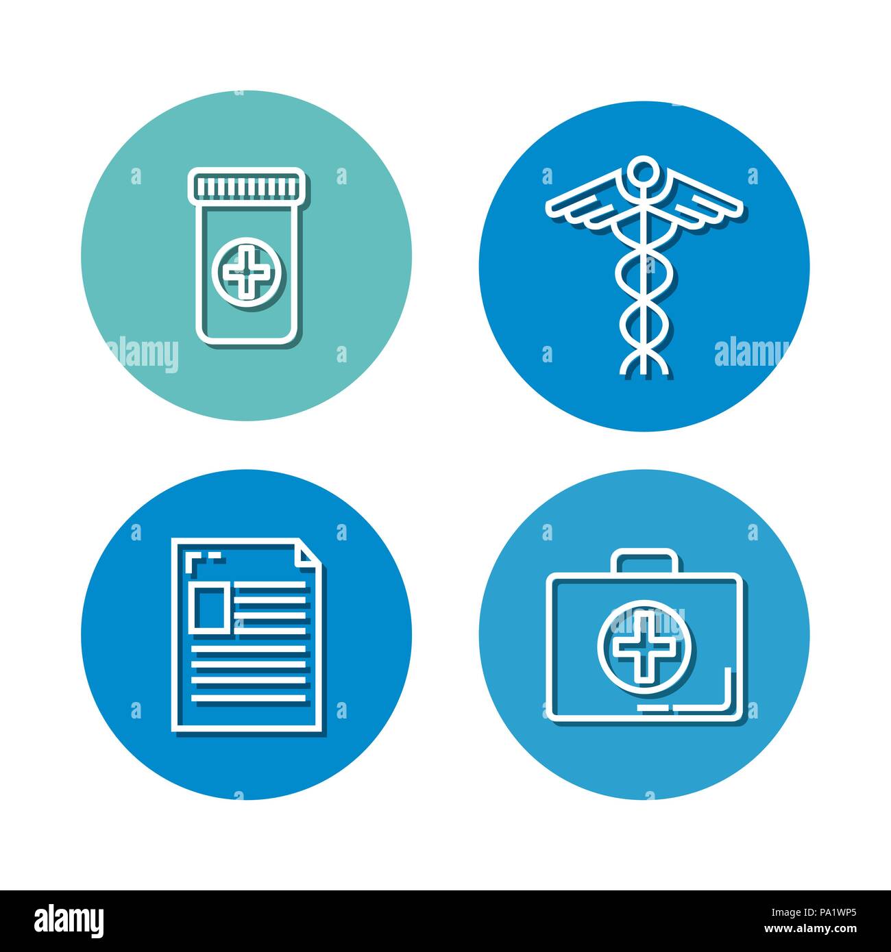 healthcare medical set icons Stock Vector Image & Art - Alamy