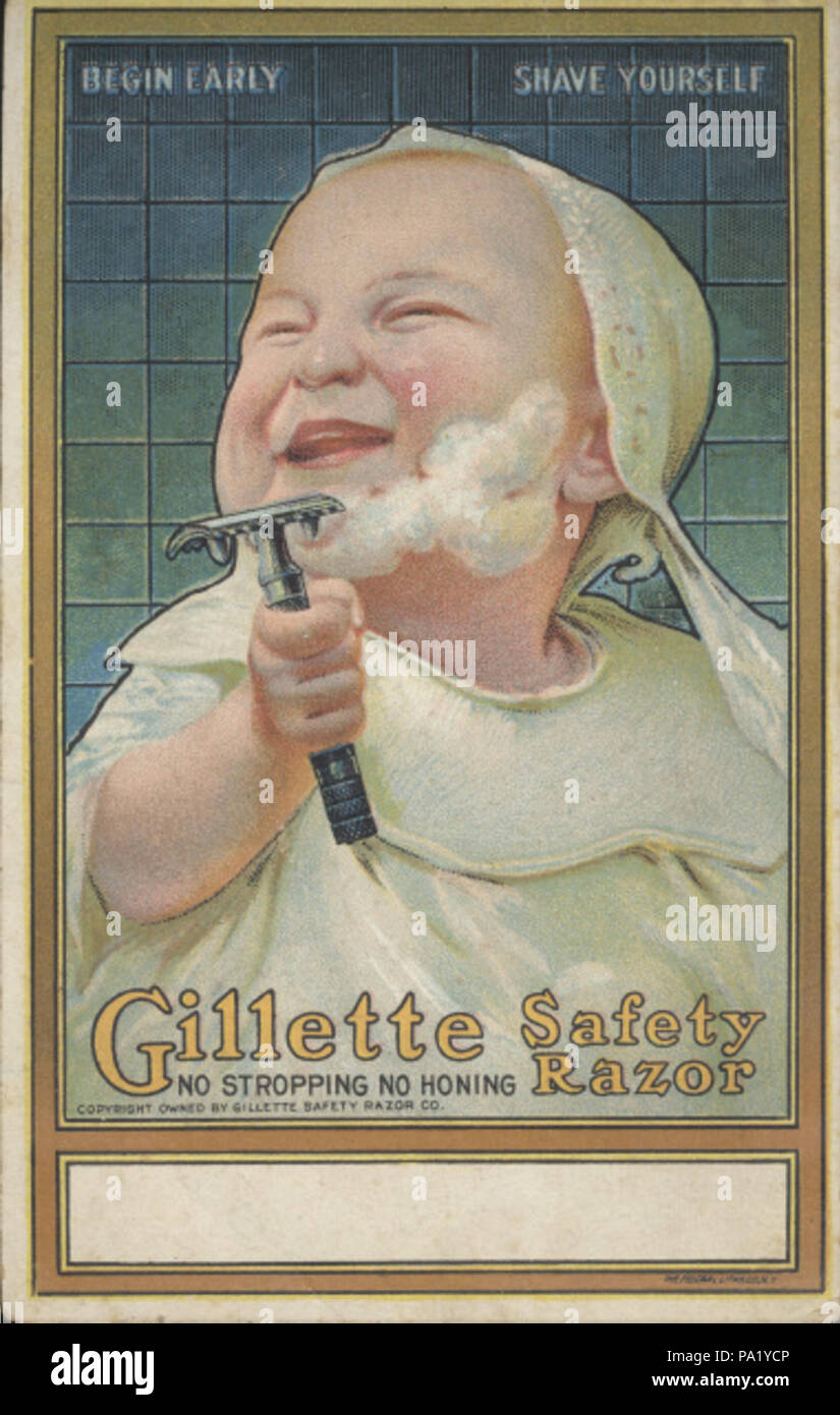 711 Gillette Safety Razor Co. (3093620660) Stock Photo