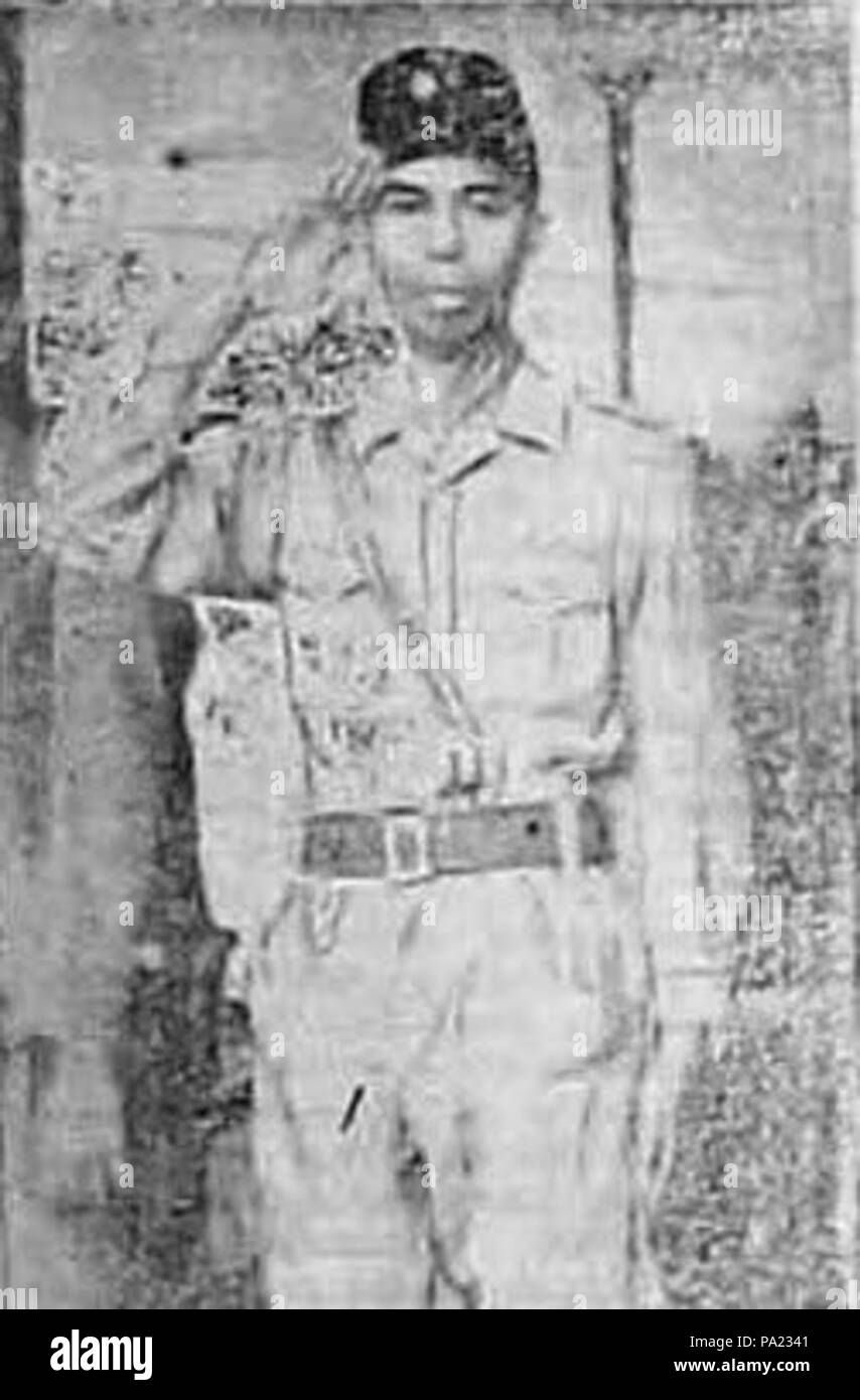 304 Sudirman saluting 27 May 1946 KR Stock Photo
