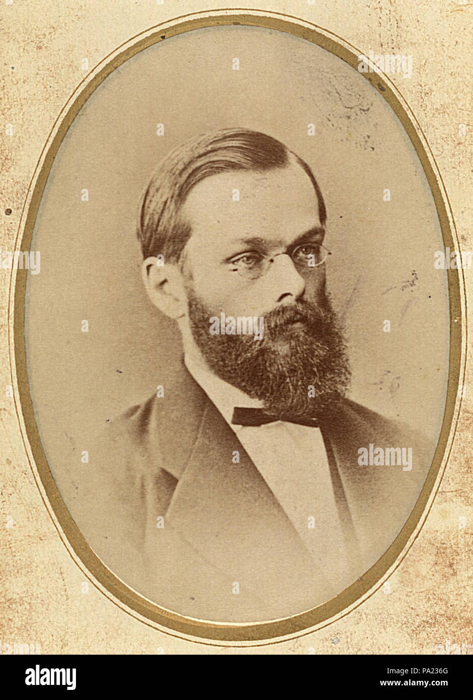 628 ETH-BIB-Müller, Johann Jakob (1846-1875)-Portrait-Portr 06239.tif (cropped) Stock Photo