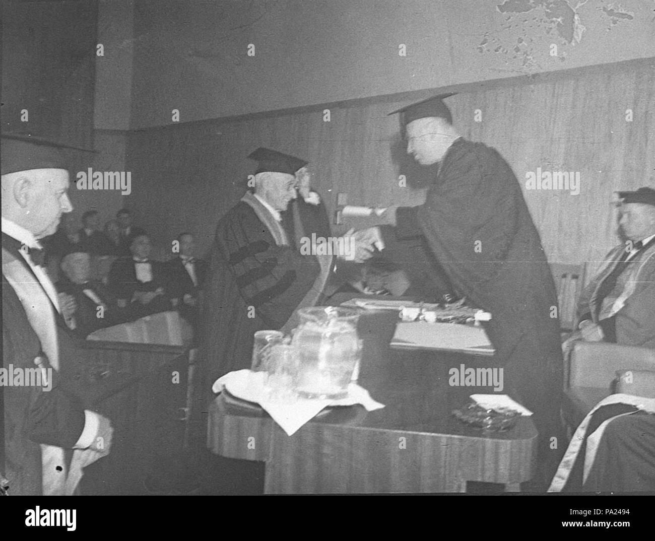 252 SLNSW 27967 Australian Dental Conference presentation of degrees