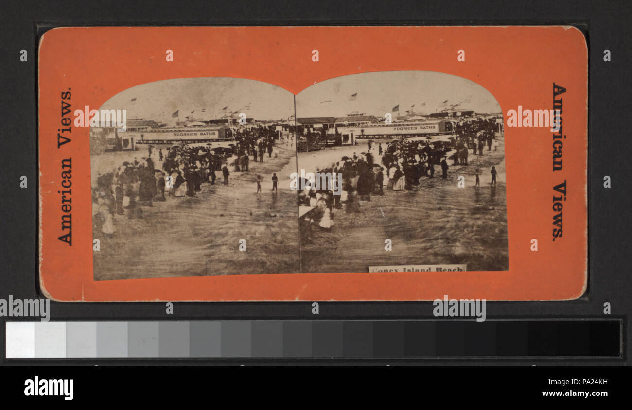 Historical coney island beach hi-res stock photography and images - Alamy