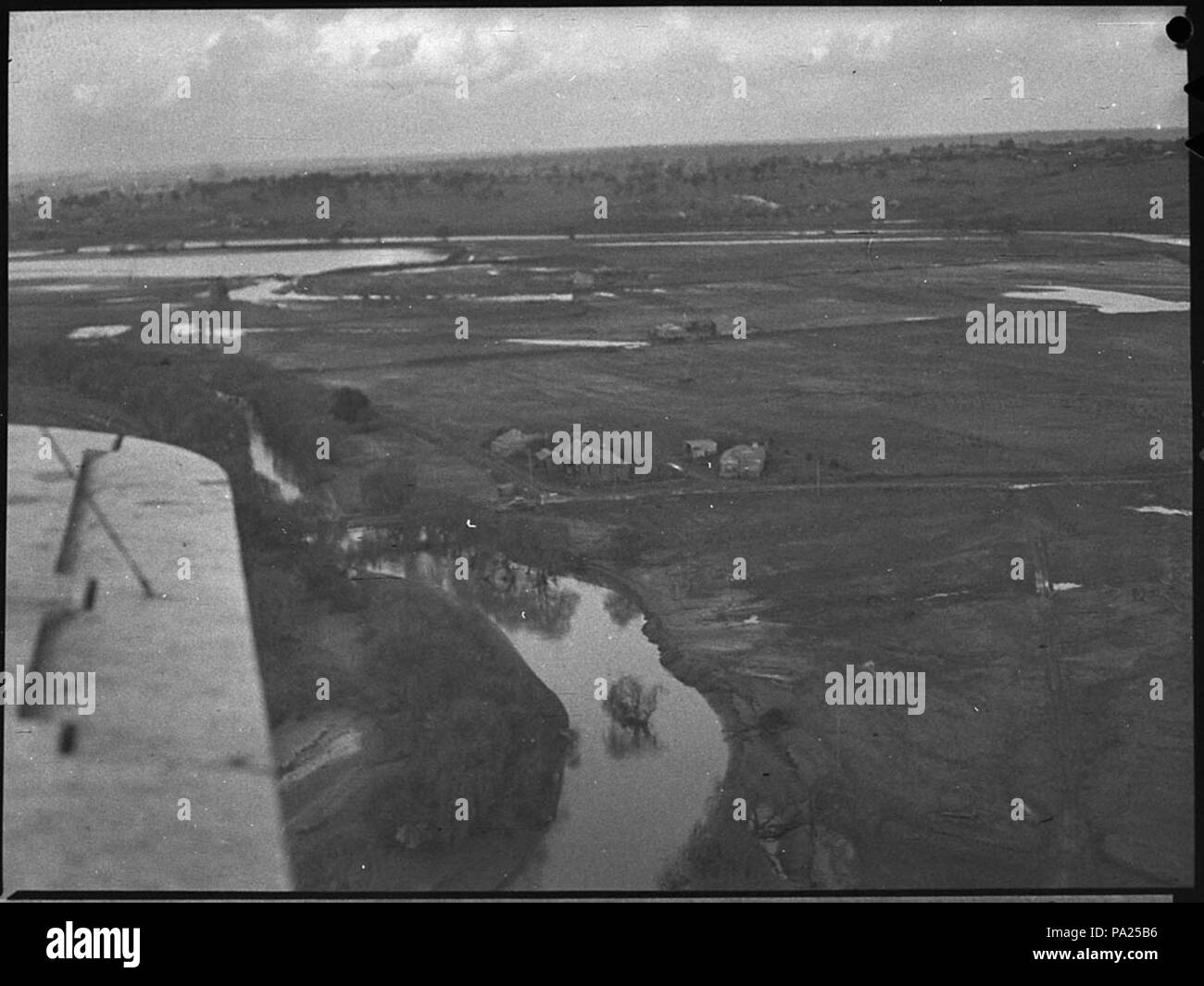 256 SLNSW 31279 Maitland flood damage Stock Photo