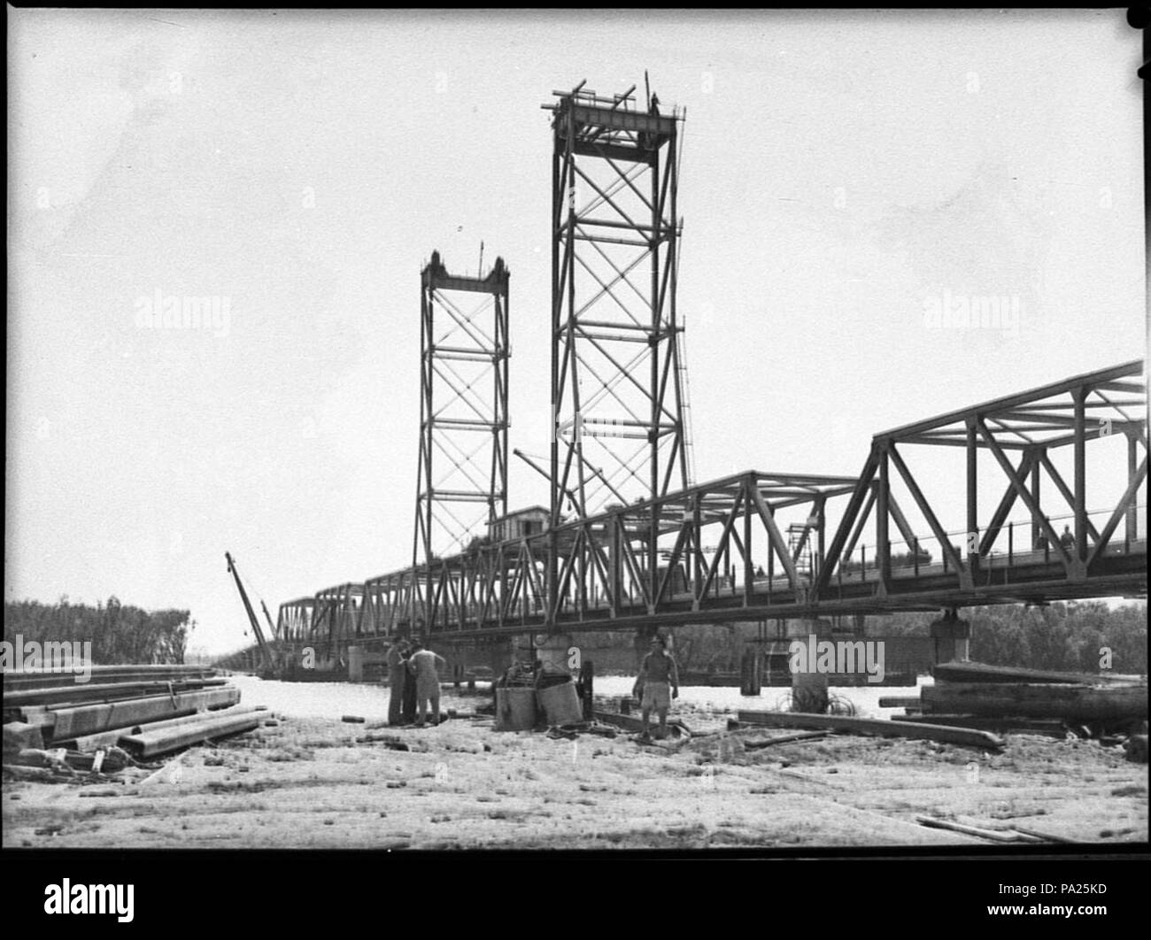 Construction of hexham bridge hi-res stock photography and images - Alamy