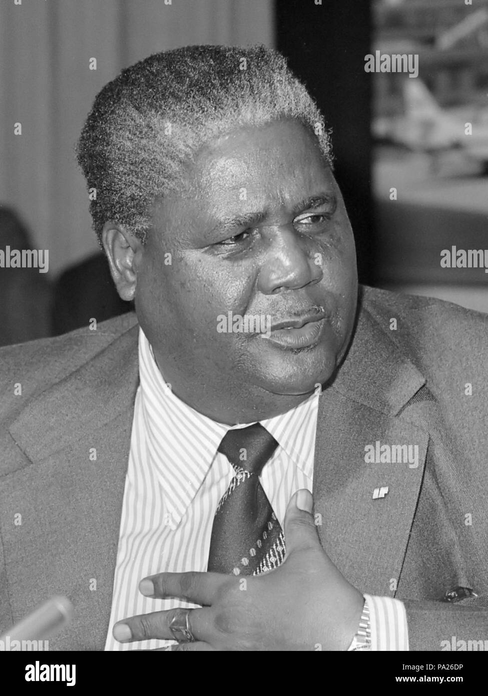 141 Joshua Nkomo (1978) Stock Photo
