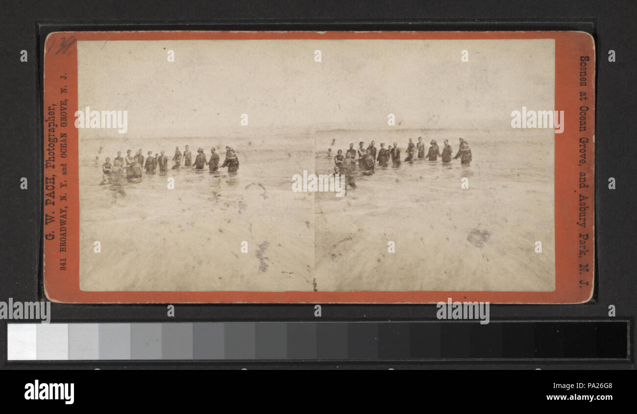 187 Bathing" (NYPL b11707648-G90F454 053F) Stock Photo