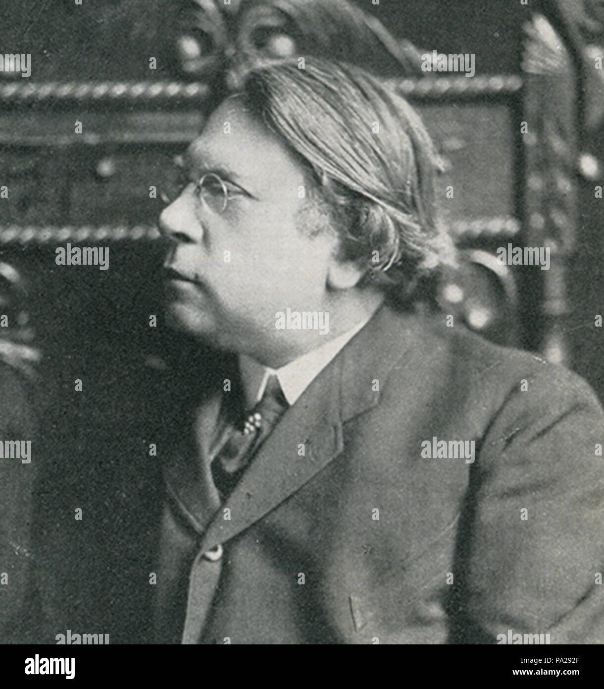 . English Portrait of violinist, composer, and conductor Carl Venth