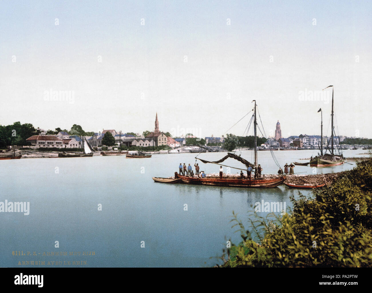 . Nederlands: Arnhem - Rijn . between 1890 and 1905 157 Arnhem - Rijn ...