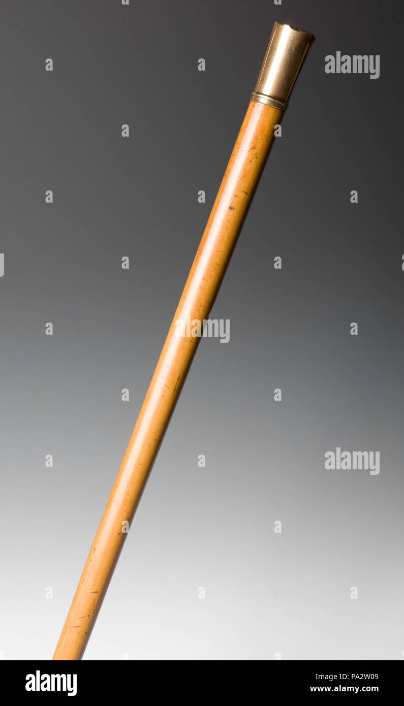 276 Cane Presented to Edward G. Eggeling by Jefferson Davis Stock Photo