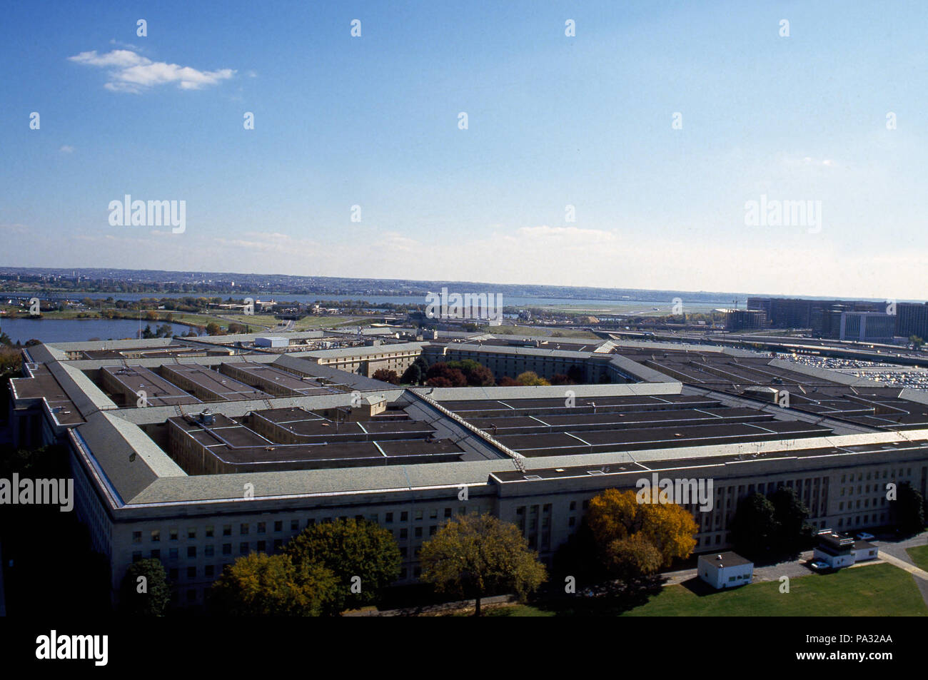 102 Aerial view of the Pentagon, Arlington, Virginia LCCN2011632609 Stock Photo