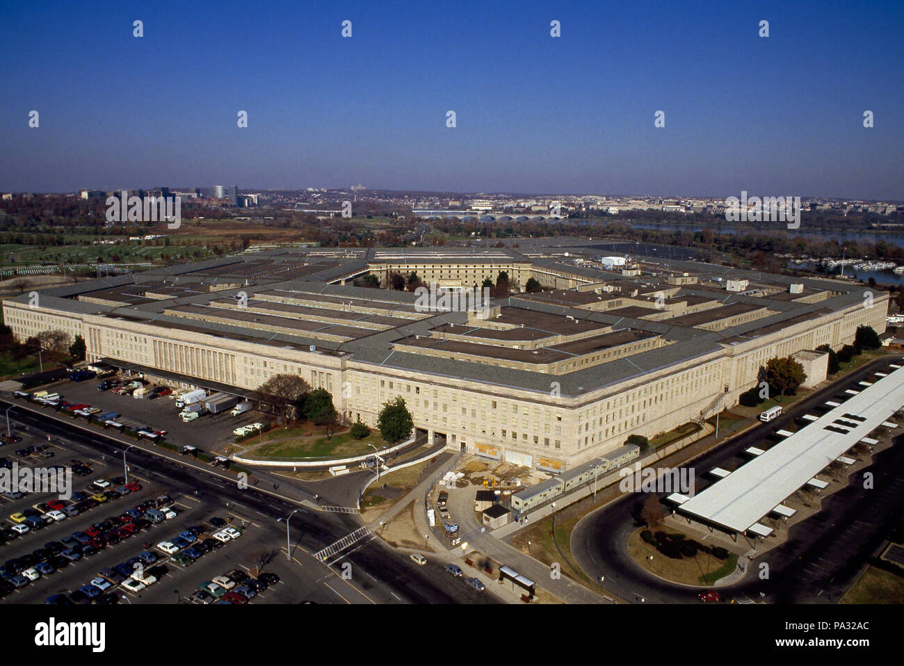 102 Aerial view of the Pentagon, Arlington, Virginia LCCN2011632612 Stock Photo