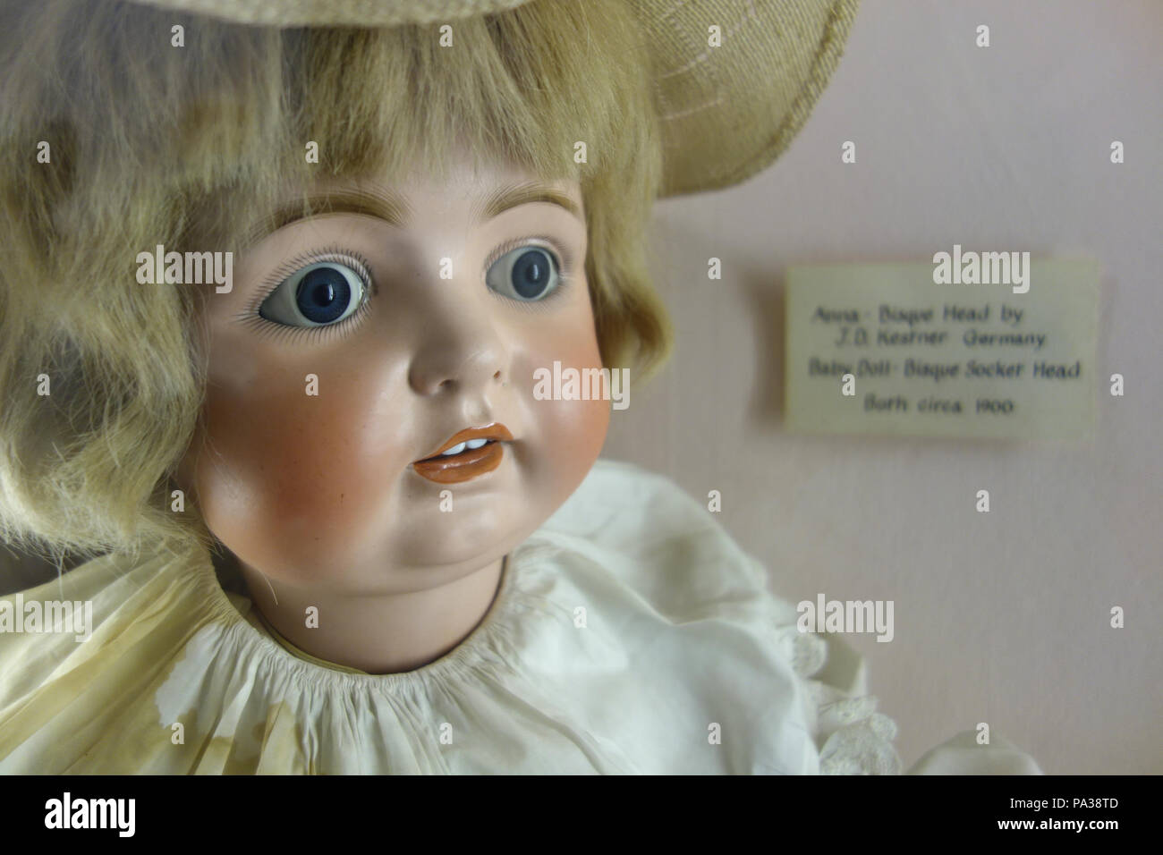 An artfully displayed collection of antique china [bisque] doll parts Stock  Photo - Alamy