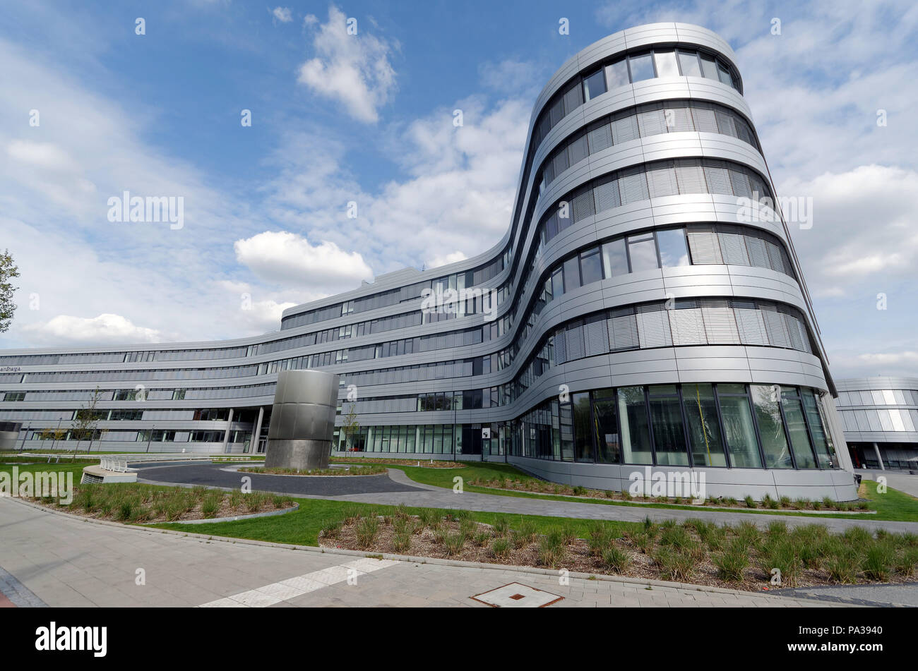 RheinEnergie Building in Cologne Stock Photo