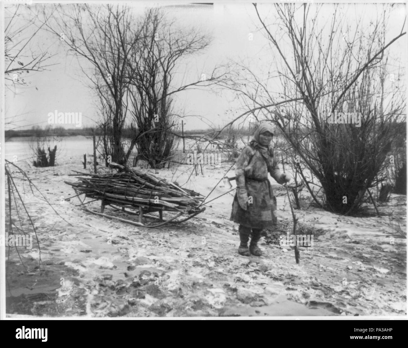 Transport sledge Black and White Stock Photos & Images - Alamy