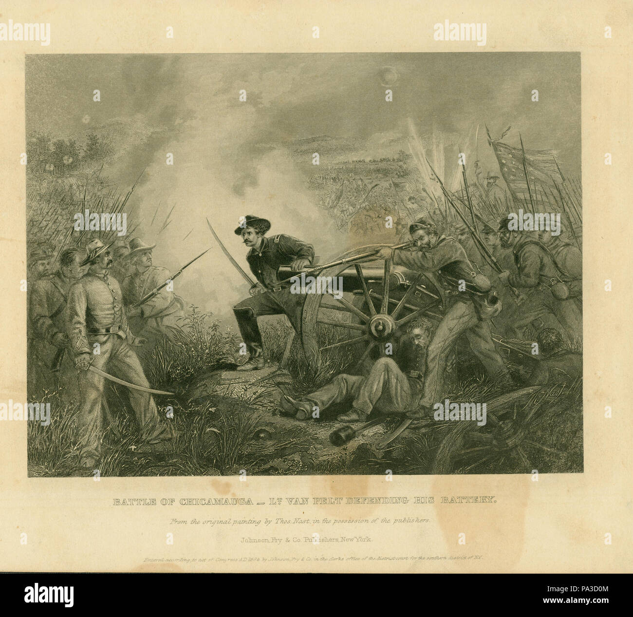 Battle of chickamauga hires stock photography and images Alamy