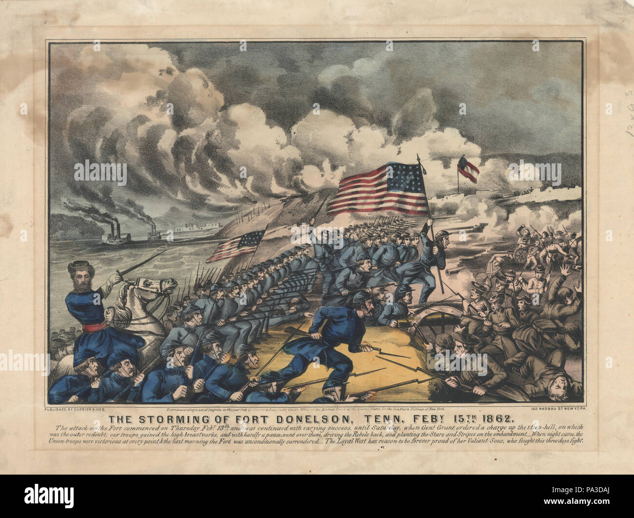 The storming of fort donelson hi-res stock photography and images - Alamy