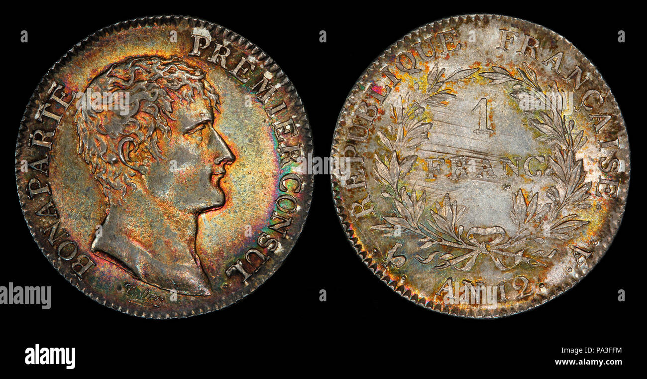 French franc coin currency france hi-res stock photography and images -  Alamy