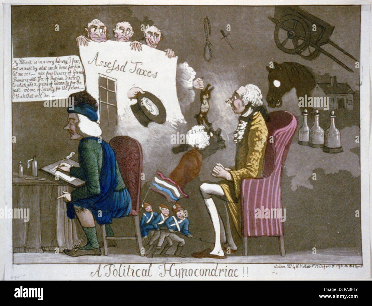 Political cartoons health hi-res stock photography and images - Alamy