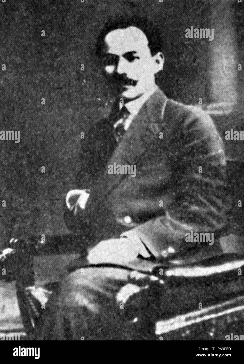 . English: Romania socialist militant Alecu Constantinescu shortly before World War I . between 1910 and 1916 112 Alecu Constantinescu Stock Photo