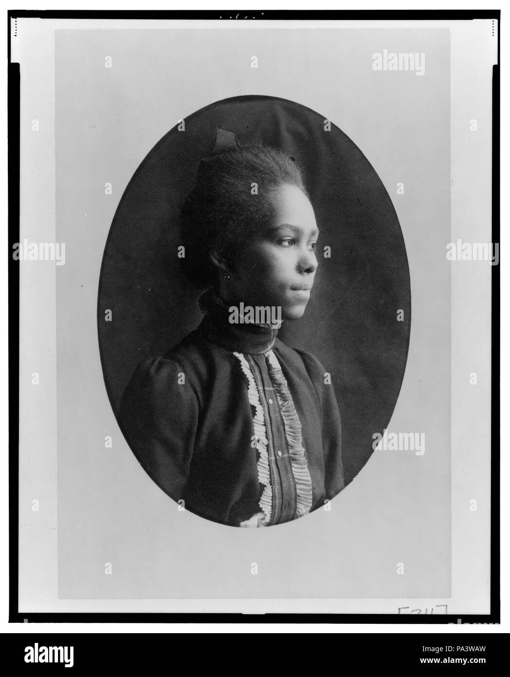 African american woman portrait painting Black and White Stock Photos ...