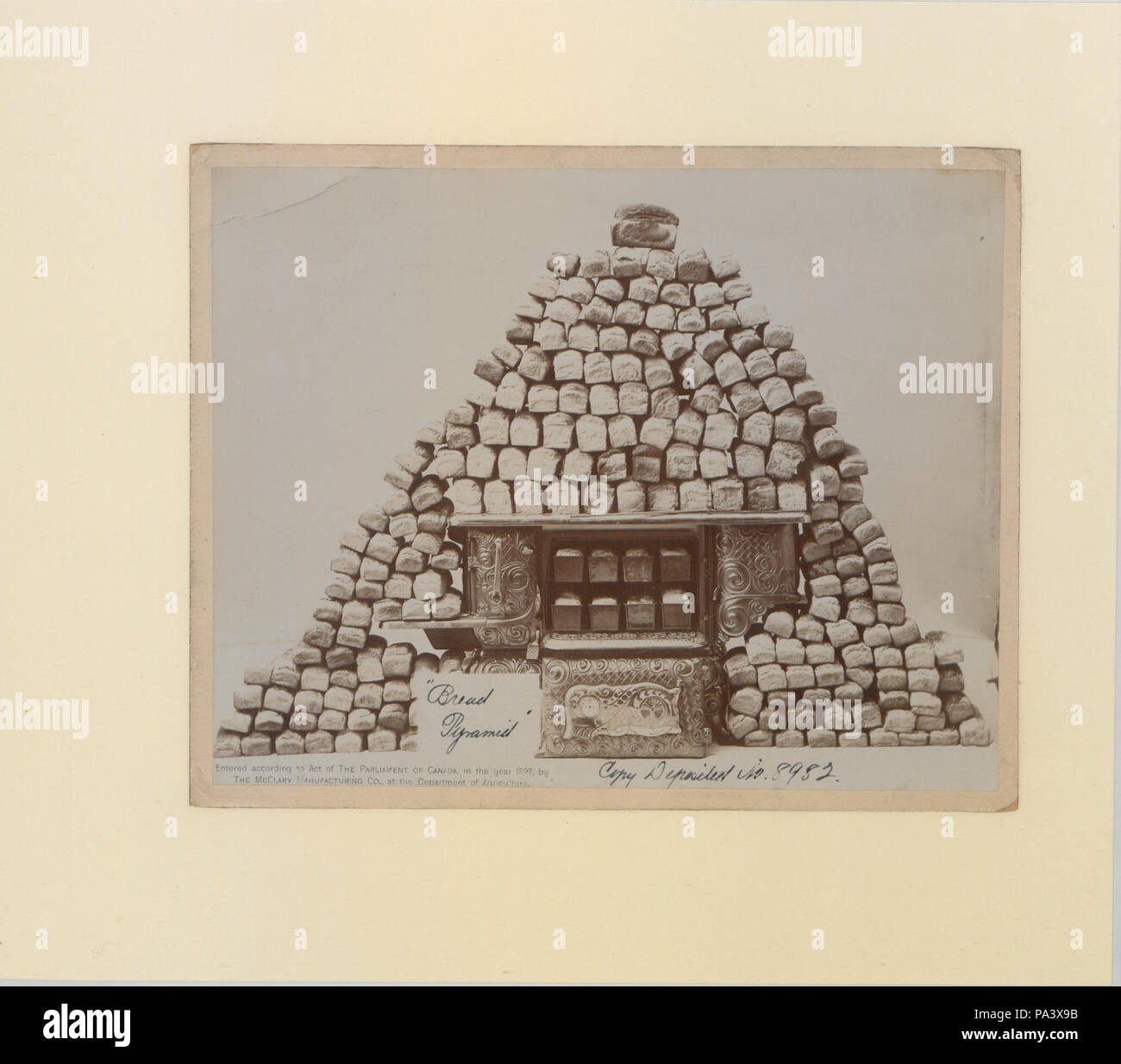 232 Bread pyramid (HS85-10-8982) original Stock Photo - Alamy