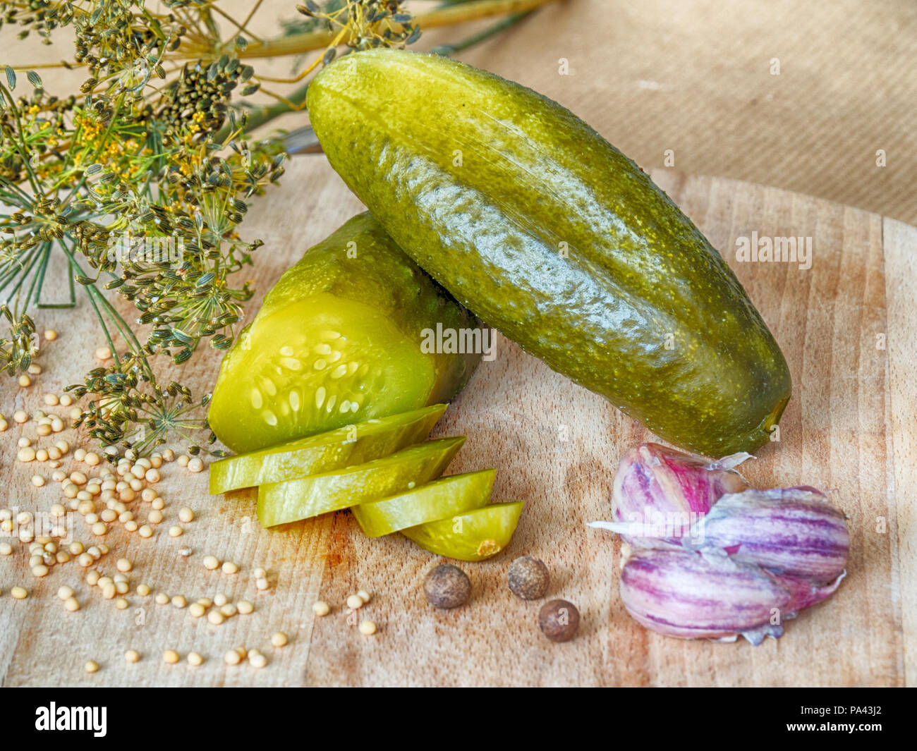 Garlic mustard food hires stock photography and images Alamy