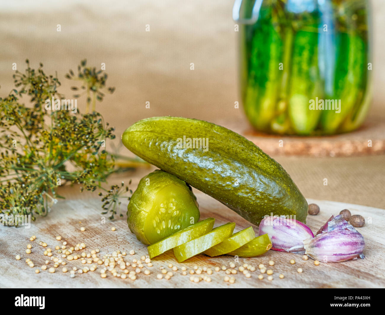 Garlic mustard food hires stock photography and images Alamy