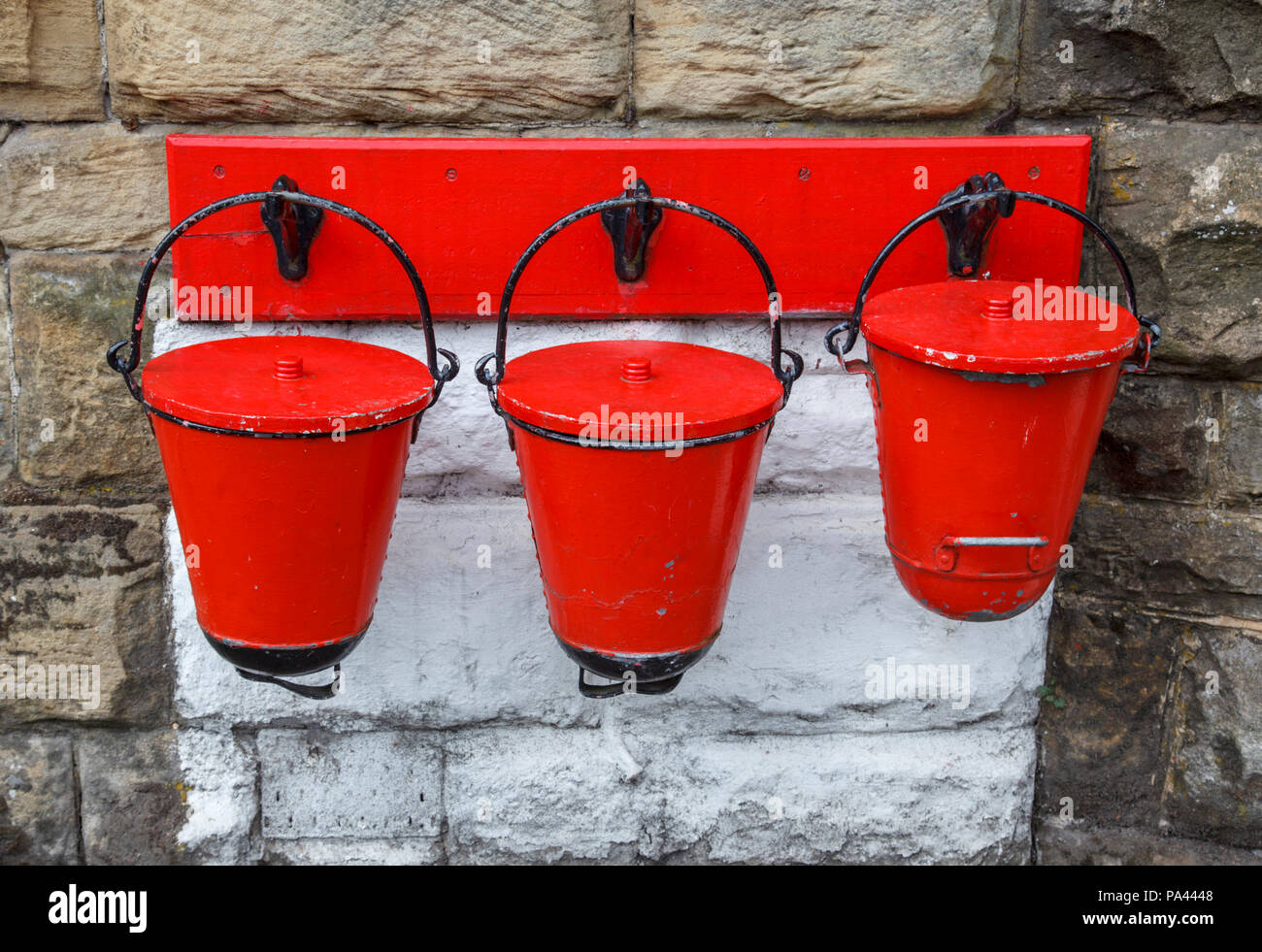 Railway station fire buckets hires stock photography and images Alamy