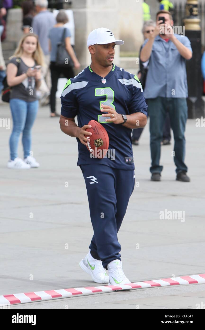 Russell Wilson and David Seaman seen 