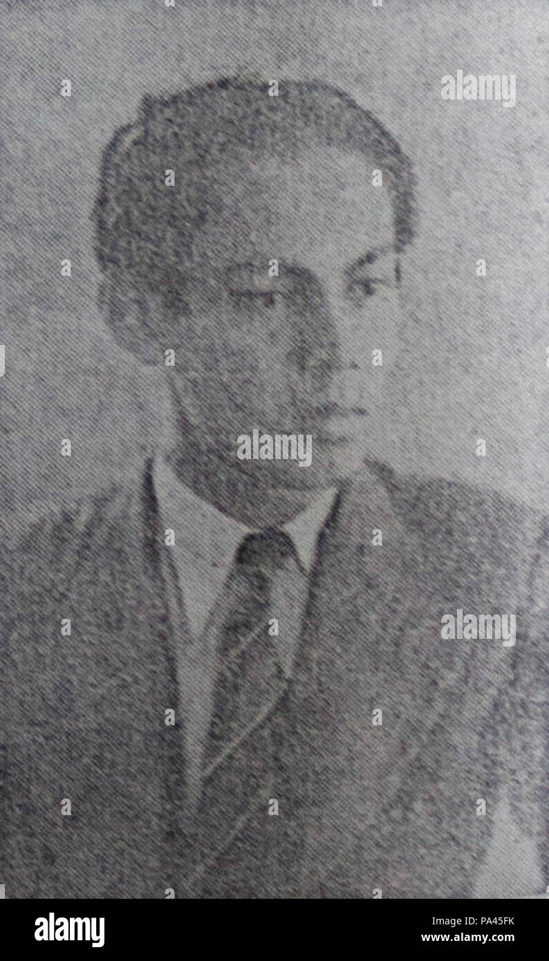 213 Rd Soekarno Pertjatoeran Doenia dan Film Oct 1941 p23 Stock Photo