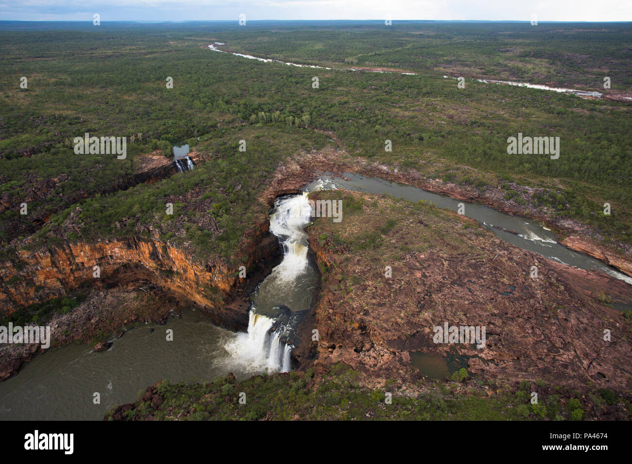 Mitchell Falls, The Kimberley Stock Photo