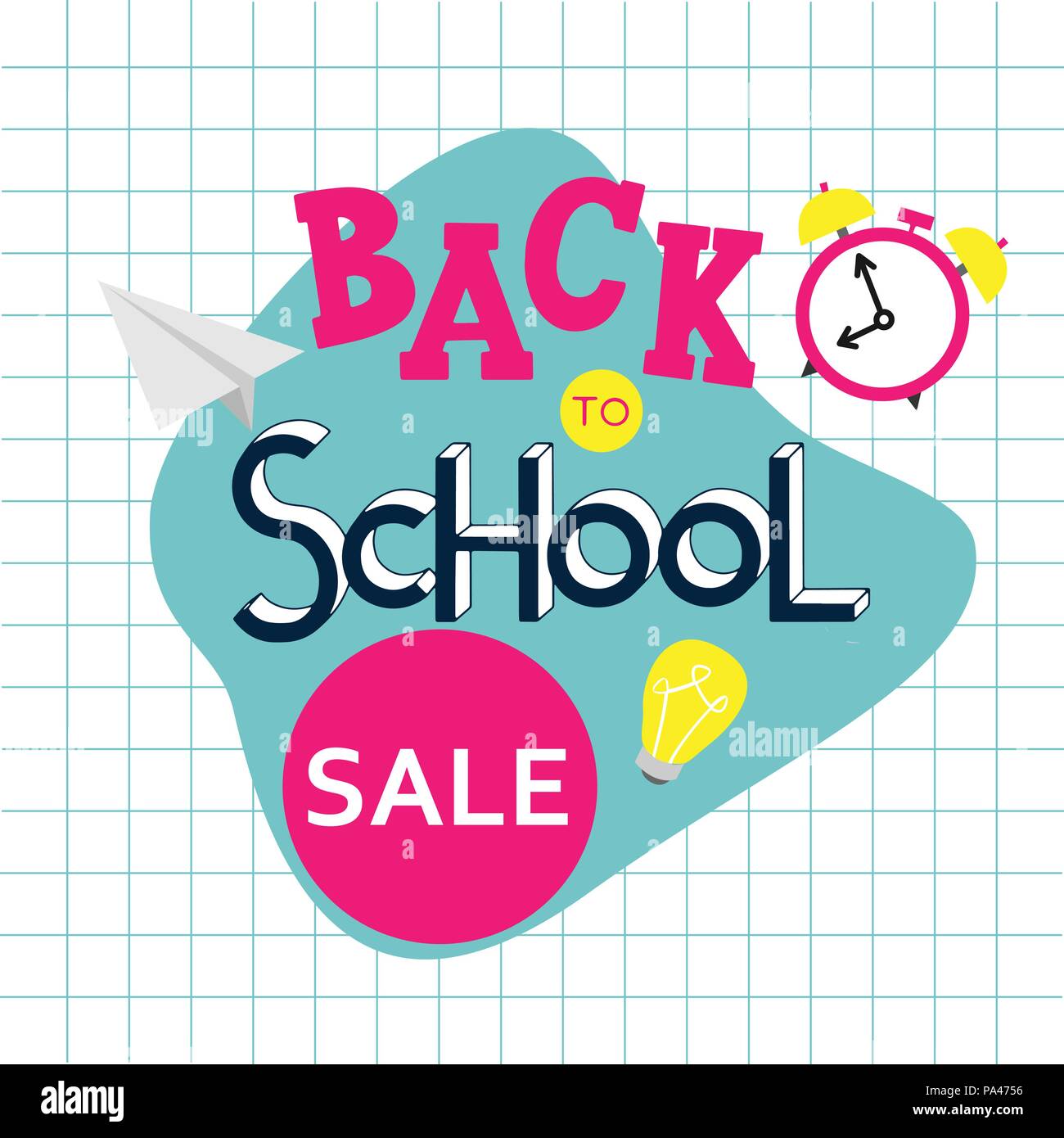 Back To School Sale Hand Drawn Lettering Elements For Greeting