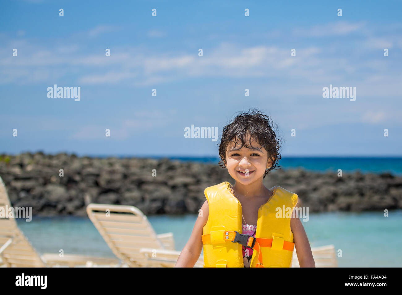 Child life vest hi-res stock photography and images - Alamy