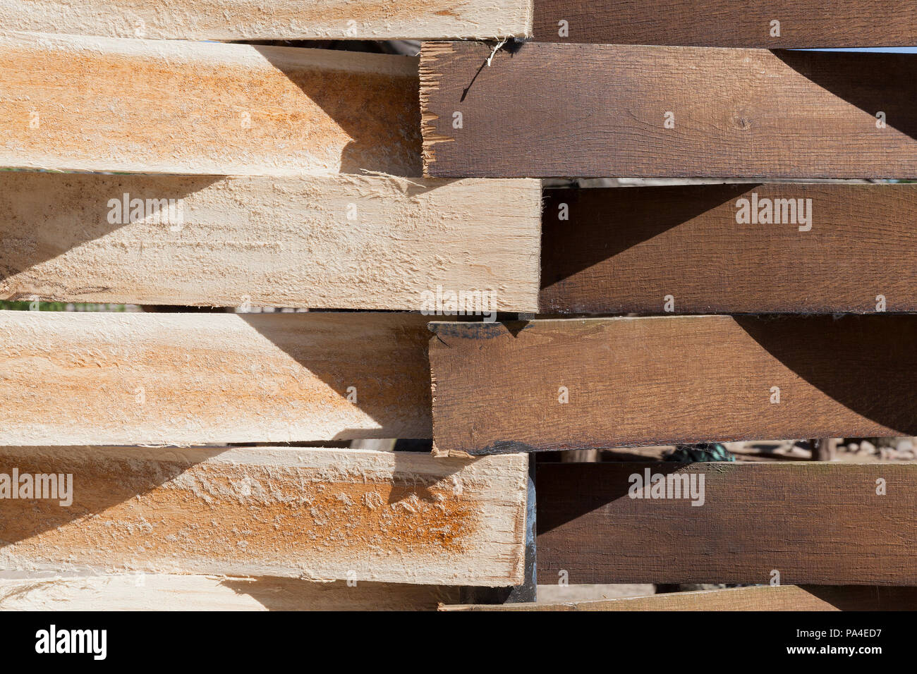 made of fine plywood fence for fencing territory, details of