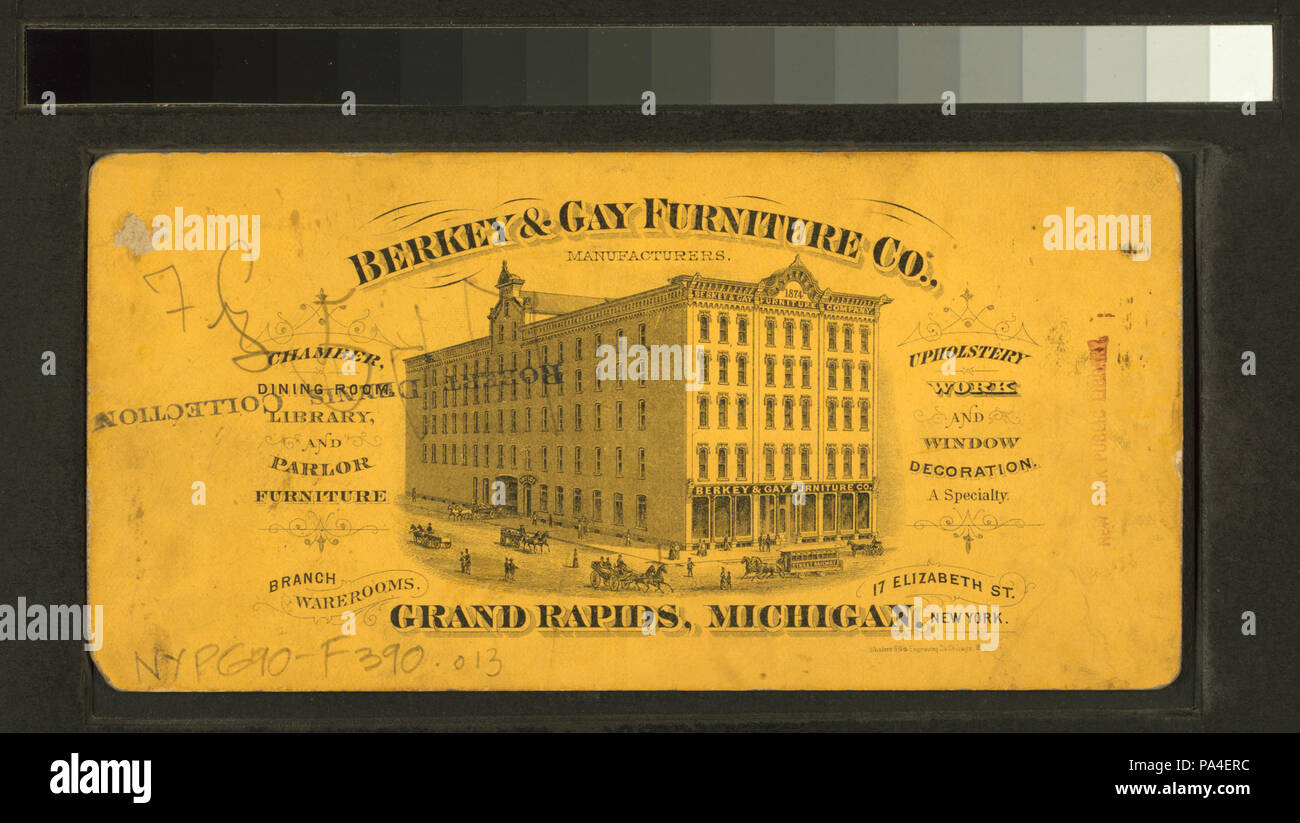 196 Berkey Gay Furniture Co S Salesrooms Grand Rapids