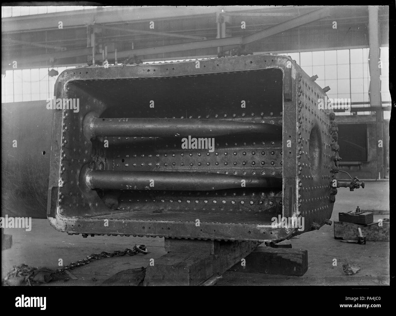 83 Firebox part for construction of an A Class steam ATLIB