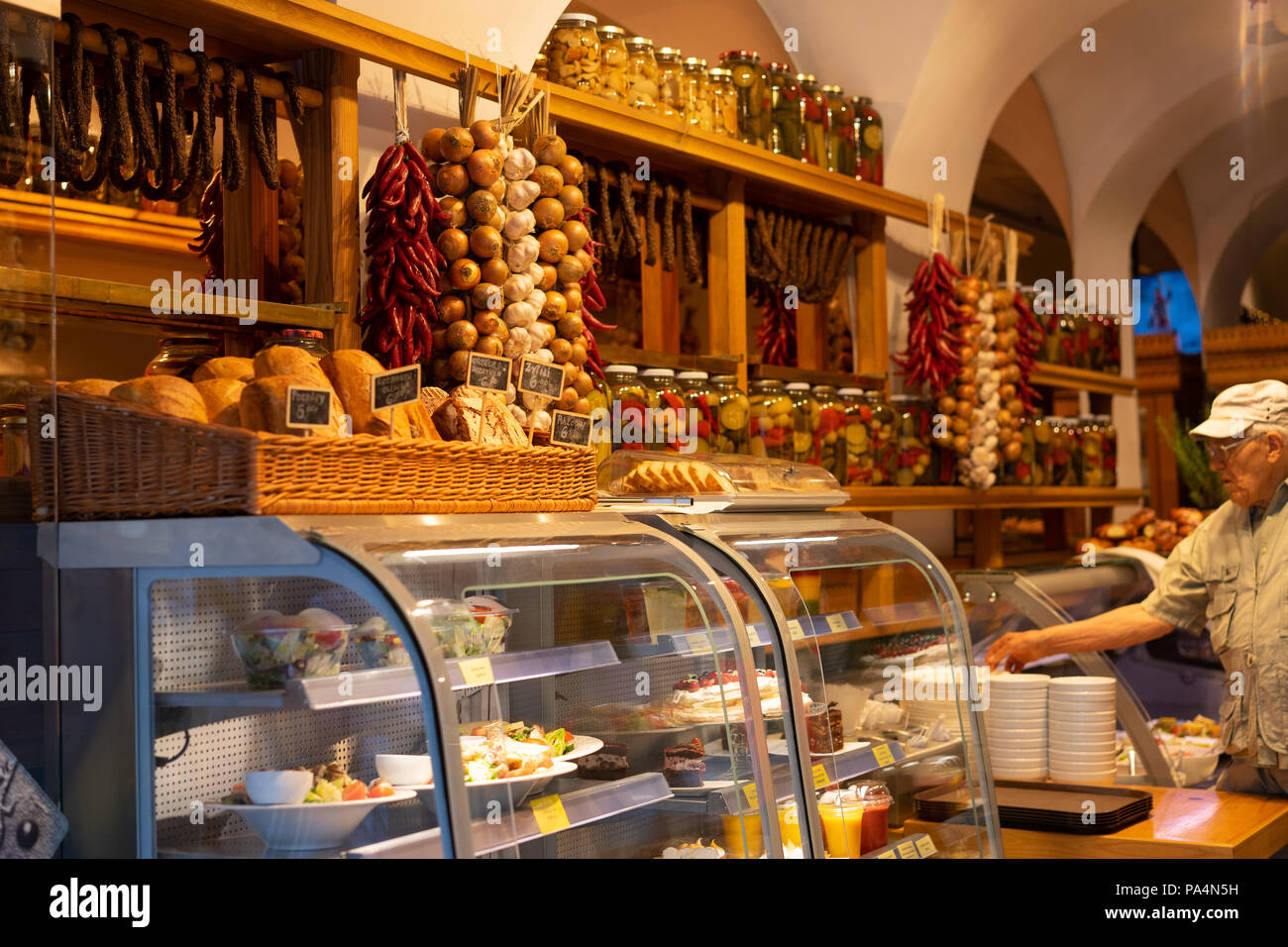 Polish delicatessen food shop hires stock photography and images Alamy
