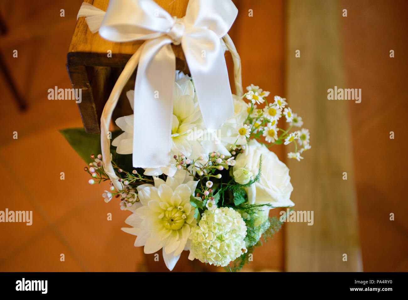 Wedding Day Church Decoration Stock Photos Wedding Day Church